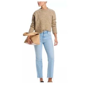 MOTHER Jeans The Hustler Ankle Fray Balls' In Your Court size 25